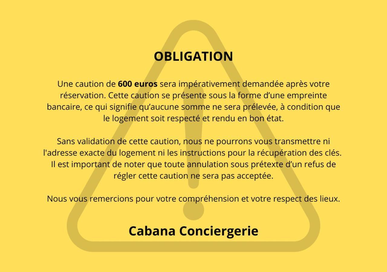 Cabana & Confort - Proche Centre-Ville , Parking 투르뉘 외부 사진